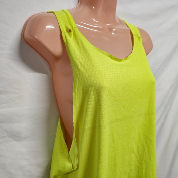 Lululemon Athletica Sporty Tank Top Women Size 10 Thin Neon - Picture 2 of 12